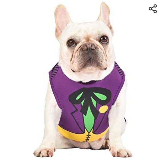 3 For $30 DC Comics The Joker Pet Costume